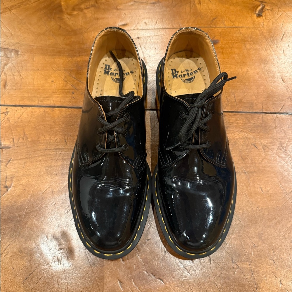 Dr. Martens Glossy Black Oxfords